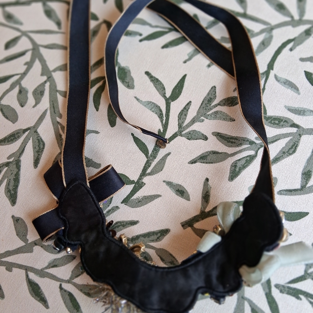 J.Crew Funfetti Mixed Media Ribbon Necklace - Picture 6 of 7